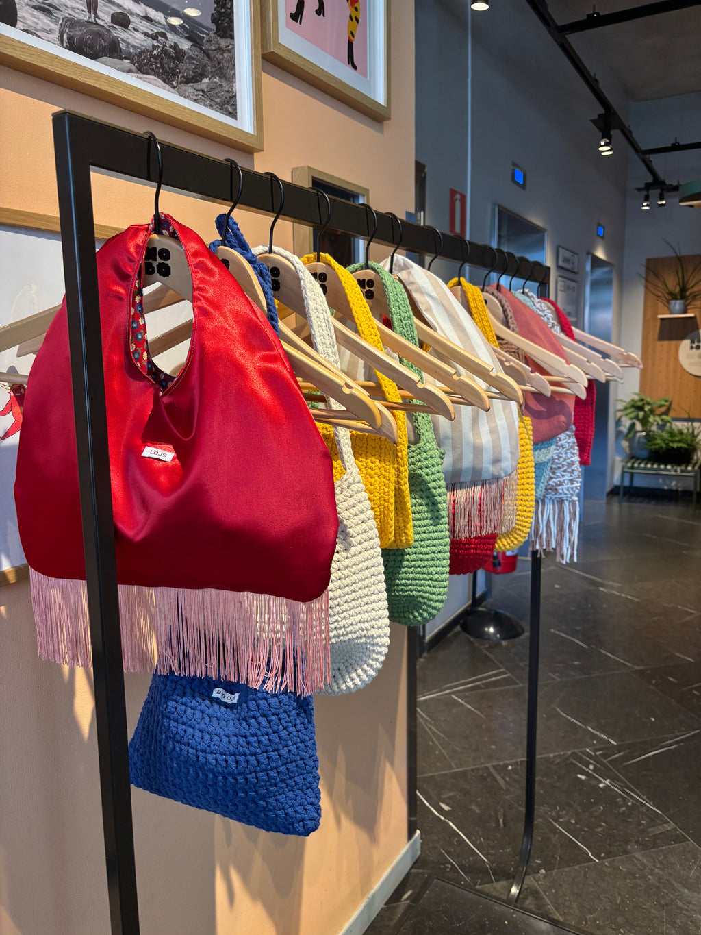Mini hobo bag